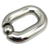 MenSteel Ballstretcher en métal Oval Ball S 45 x 20mm - 190g
